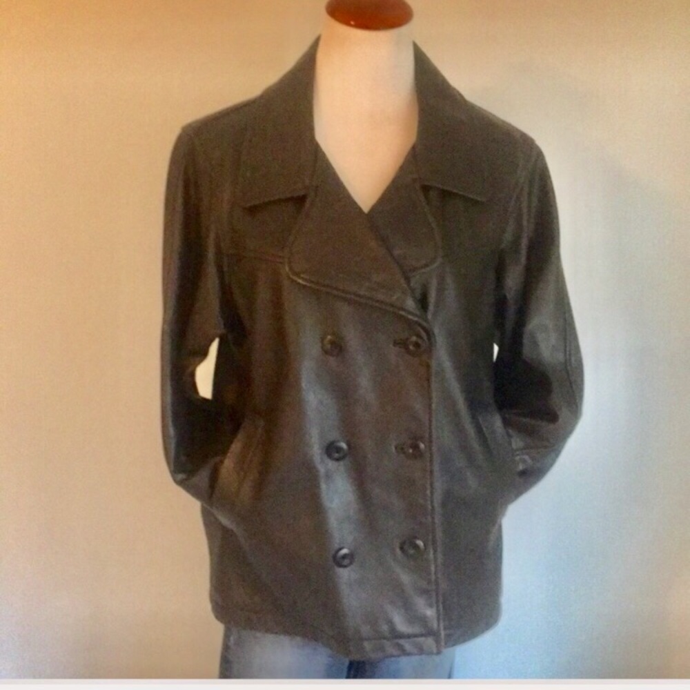 Vintage Brandon Thomas leather jacket Size Small